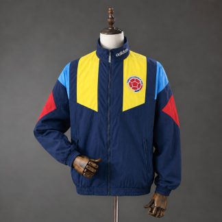 Colombia 2026/27 Originals EQT Vindjacka Herr Marinblå Gul Röd och Blå