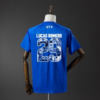 Cruzeiro 2026/27 Hemmatröja Lucas Romero #29 Herr Blå Fotbollströja