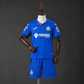 Getafe CF 2026/27 Hemmaställ Barn Kungblå och Mörkgrå med Shorts
