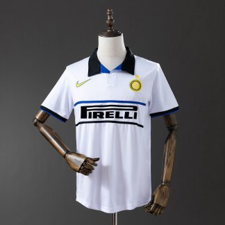 Inter Milan 1998/99 Retro Bortatröja Herr Vit Fotbollströja