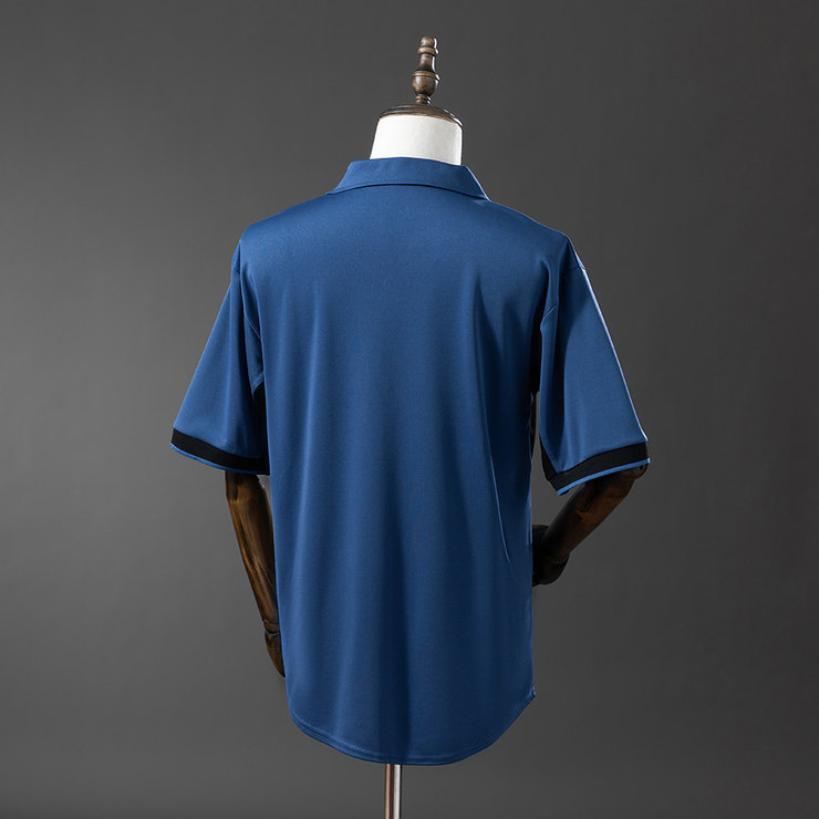 Inter Milan 1998/99 Retro Tredjetröja Herr Mörkblå Fotbollströja