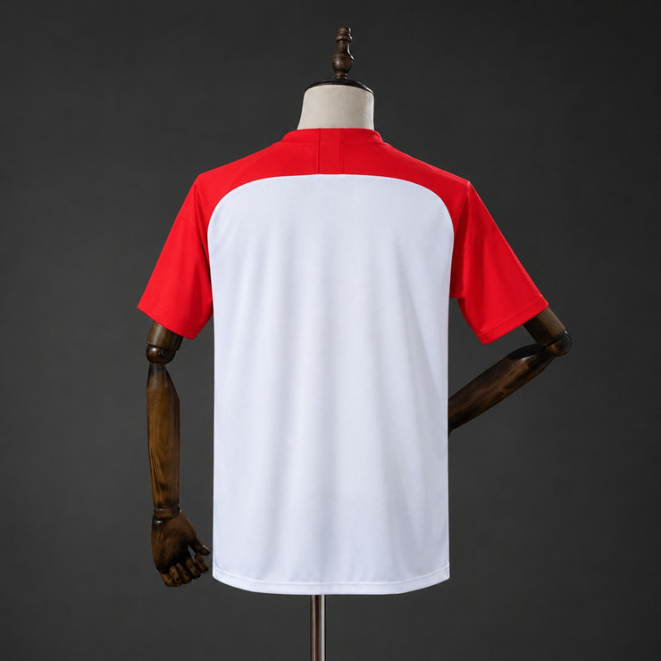 Kroatien 2018 Retro Hemmatröja Herr Röd och Vit Fotbollströja