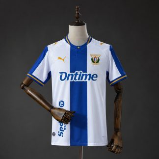 Leganés 2026/27 Hemmatröja Herr Vit Kungblå och Guld Fotbollströja