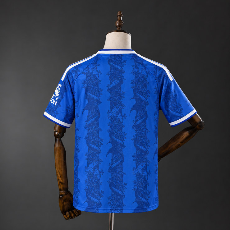 Leicester City 2026/27 Hemmatröja Herr Blå och Vit Fotbollströja