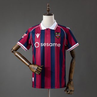 Levante UD 2026/27 Hemmatröja Herr Marinblå och Vinröd Fotbollströja