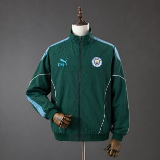 Manchester City 2025/26 Förmatch KING Anthemjacka Herr Grön