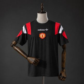 Manchester United 2026/27 EQT Tröja Herr Svart Fotbollströja