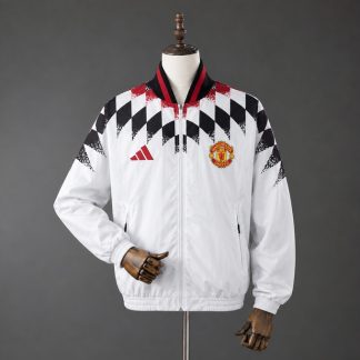 Manchester United 2026/27 Stadium Trackjacka Herr Vit