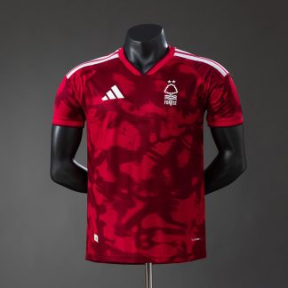 Nottingham Forest 2026/27 Hemmatröja Spelarversion Herr Röd och Vit Fotbollströja