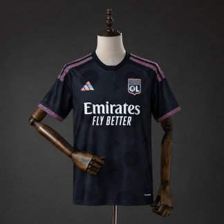 Olympique Lyonnais 2026/27 Tredjetröja Herr Svart Fotbollströja