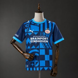 PSV Eindhoven 2026/27 Tredjetröja Herr Marinblå och Kungblå Fotbollströja