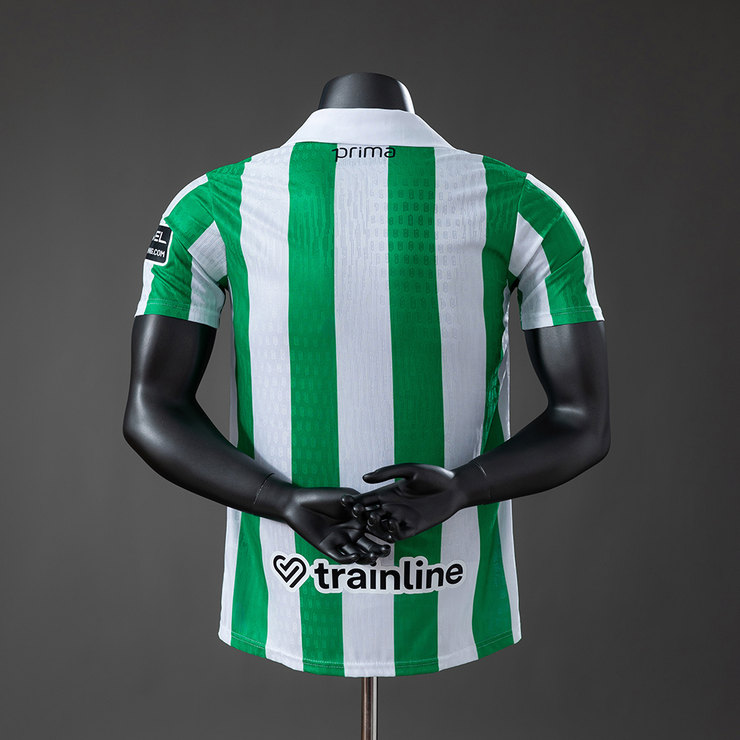 Real Betis 2026/27 Hemmatröja Spelarversion Herr Grön och Vit Fotbollströja