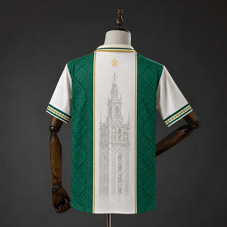 Real Betis 2026/27 Specialutgåva Herr Grön och Vit Fotbollströja