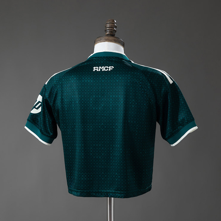 Real Madrid 2026/27 Bortatröja Dam Crop Top Grön Fotbollströja
