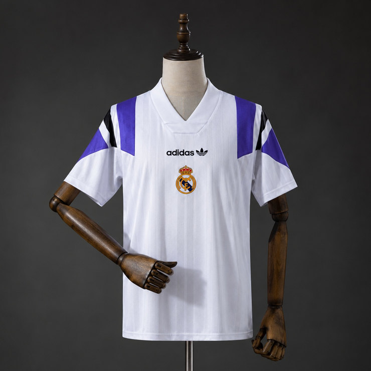 Real Madrid 2026/27 EQT Tröja Herr Vit Fotbollströja