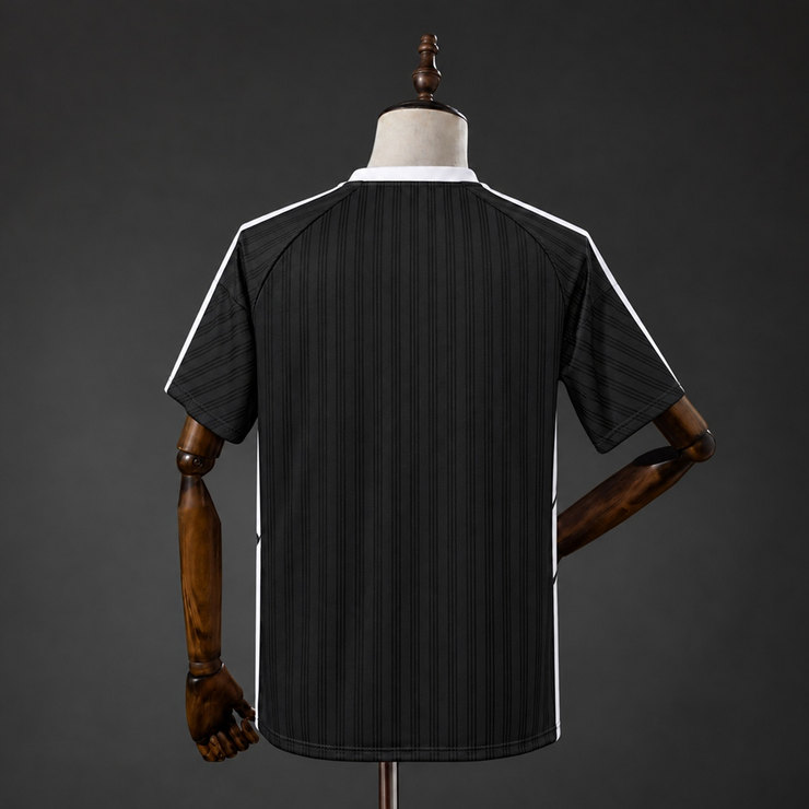 Real Madrid 2026/27 OG Retro Fotbollströja Herr Svart och Vit