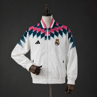 Real Madrid 2026/27 Vindjacka Herr Vit Fotbollströja