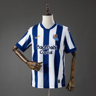 Real Sociedad 2026/27 Hemmatröja Herr Blå och Vit Fotbollströja