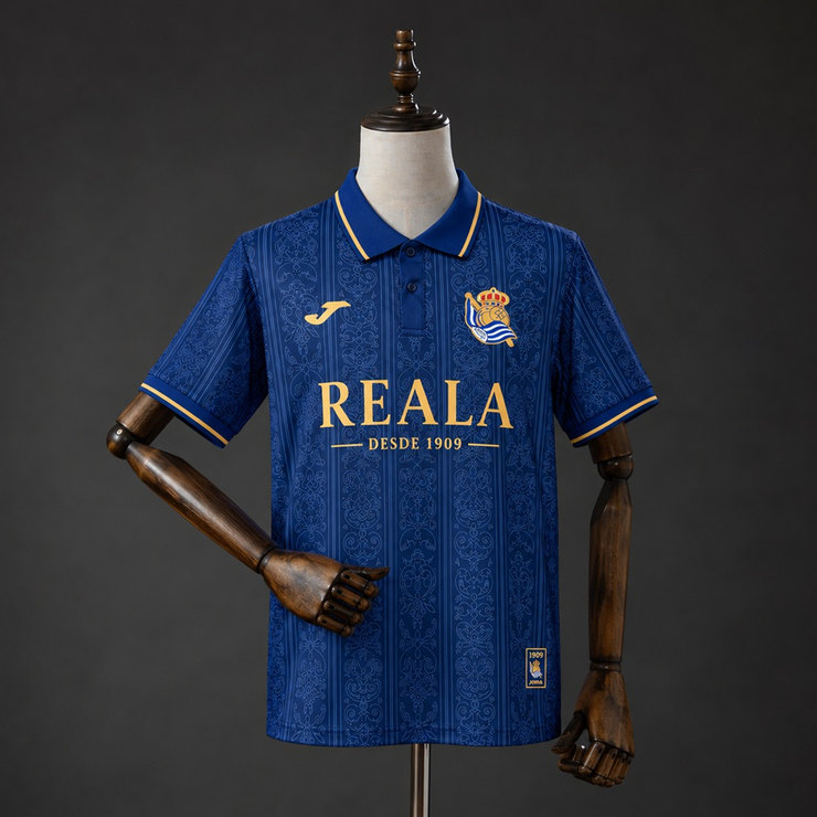 Real Sociedad 2026/27 Specialutgåva Herr Blå Fotbollströja