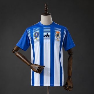 Recreativo de Huelva 2026/27 Hemmatröja Herr Blå och Vit Fotbollströja