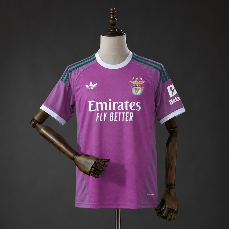SL Benfica 2026/27 Målvaktströja Herr Lila Fotbollströja