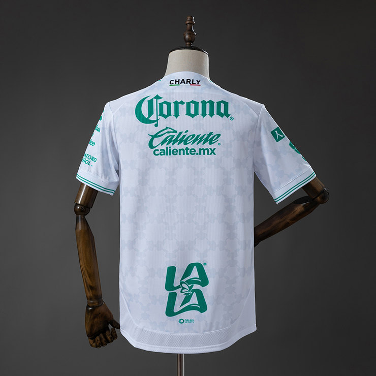 Santos Laguna 2026/27 Bortatröja Herr Vit och Grön Fotbollströja