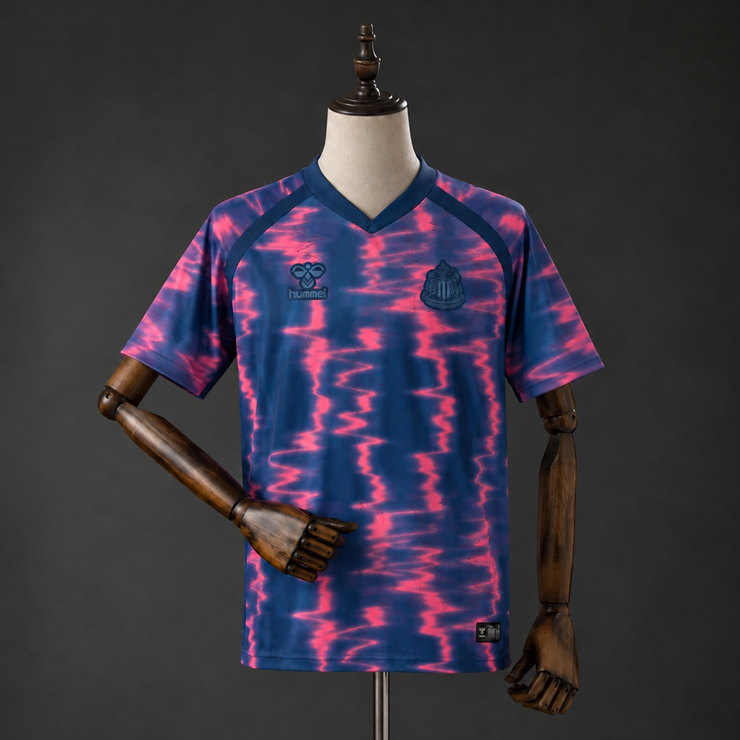 Sunderland 2026/27 European Matchday Tröja Herr Marinblå Rosa och Lila