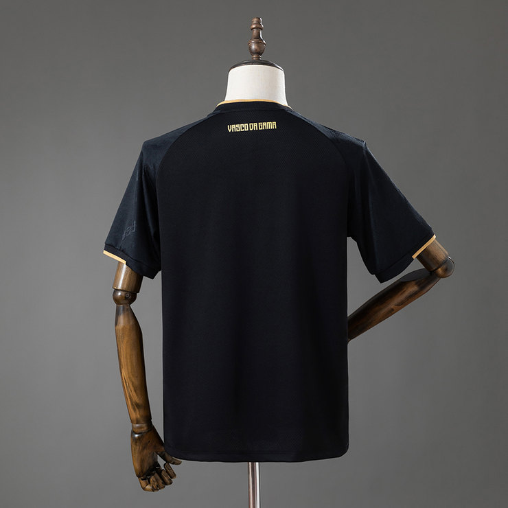 Vasco da Gama 2026/27 Gigante de Ouro Herr Svart Fotbollströja